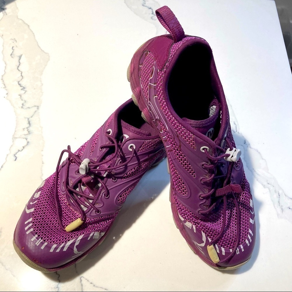 MERRELL Sz 8.5 Performance Footwear Open Fabric Breathable Athletic Sneakers